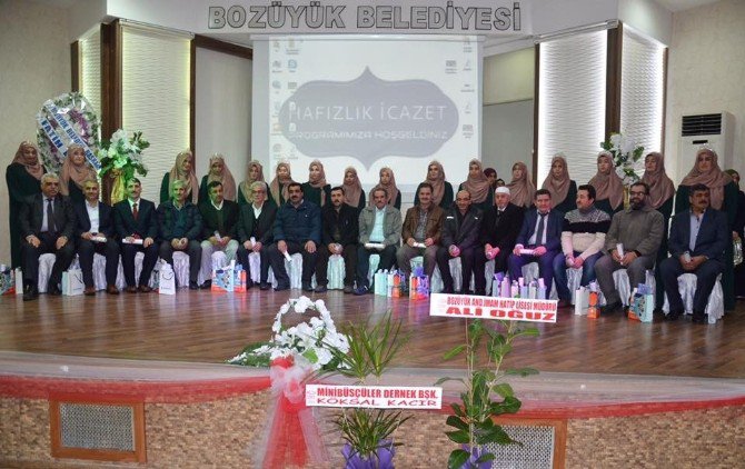 Bozüyük 16 Hafız Daha Yetiştirdi