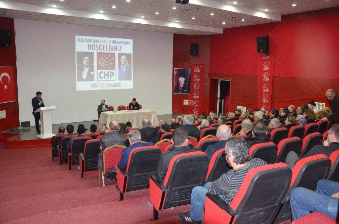 Chp Fatsa Danışma Kurulu Toplantısı