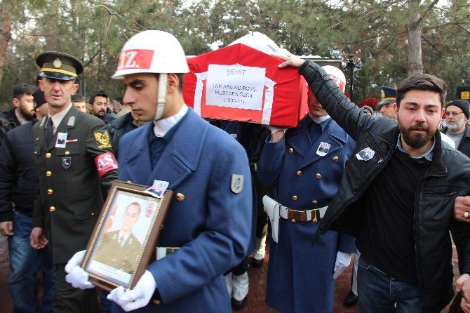 Şehit Astsubay Konya’da Son Yolculuğuna Uğurlandı