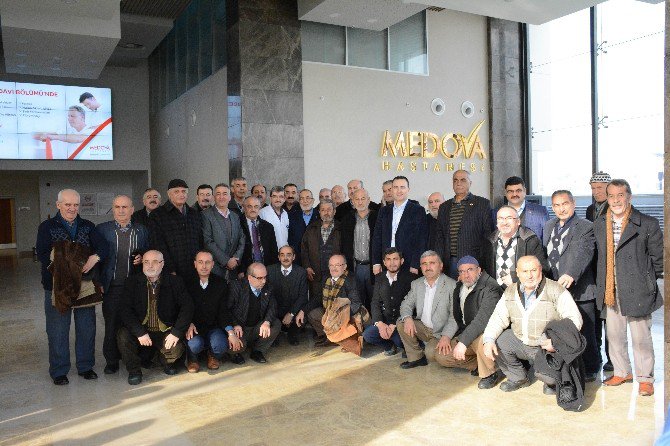 Medova Hastanesi, Selçuklu Muhtarlarını Ağırladı