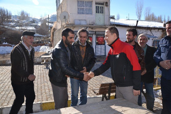 Şenkaya Kaymakamı Dereci Mahalle Ziyaretlerine Başladı