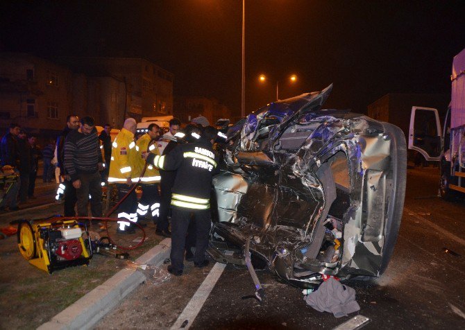 Bafra’da Trafik Kazası: 1 Ölü, 1 Yaralı