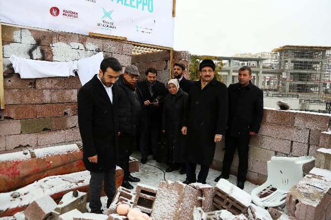 Ak Parti Ankara İl Başkan Yardımcısı Özcan Halep Evi’ni Ziyaret Etti