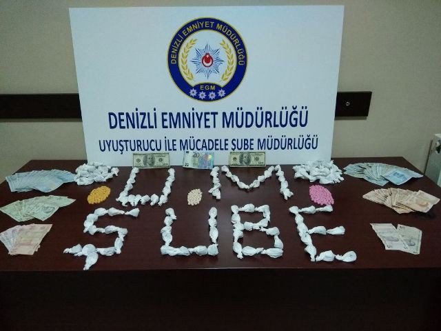 Denizli’de Uyuşturucu Operasyonu: 3 Tutuklama