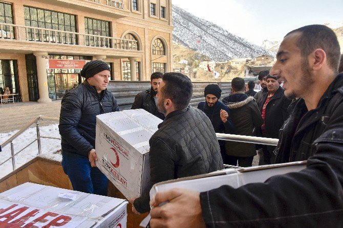 Gümüşhane’de Öğrencilerden Halep’e Yardım Kampanyası