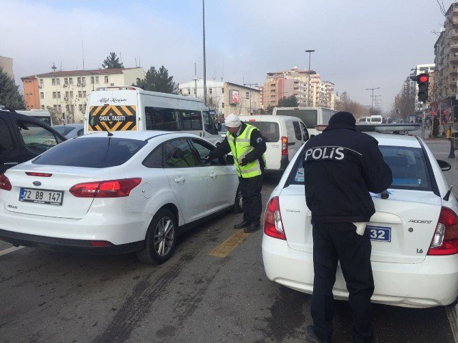 Batman’da Trafik Denetimleri Arttı