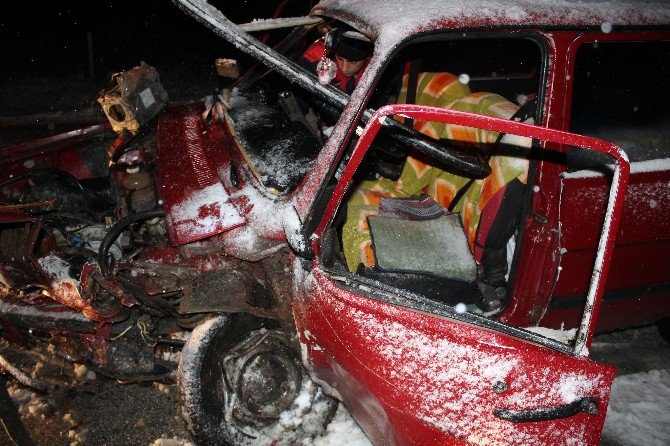 Tekirdağ’da Trafik Kazası; 1 Yaralı