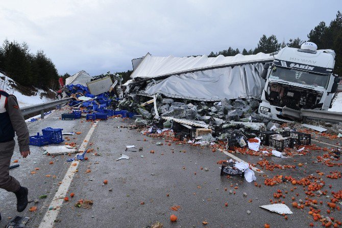 Afyonkarahisar’da Zincirleme Trafik Kazası (2)