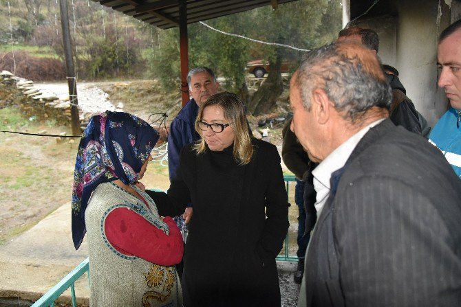 Yangın Mağduru Aileye Milas Belediyesi’nden Yardım Eli