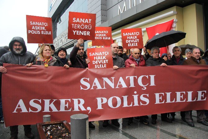 Usta Sanatçılar Teröre ’Dur’ Demek İçin Toplandı