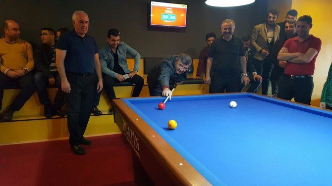 3 Bant Bilardo Turnuvası Sona Erdi