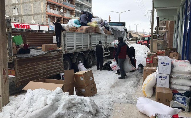 Ahlat’tan Halep Halkına Yardım