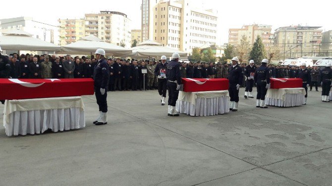 Diyarbakır Şehitleri Memleketlerine Uğurlanıyor