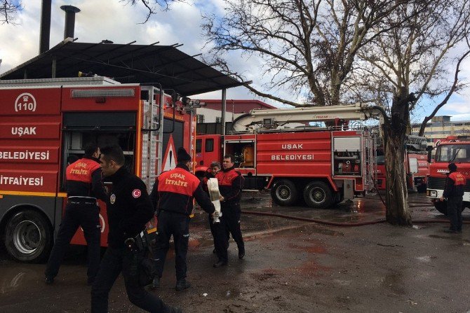 İtfaiyenin Zamanında Müdahalesi Faciayı Önledi