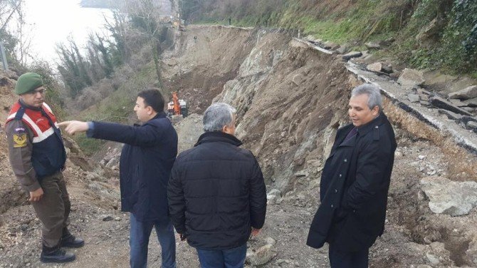 Sahil Yolu 45 Gün İçinde Trafiğe Açılacak