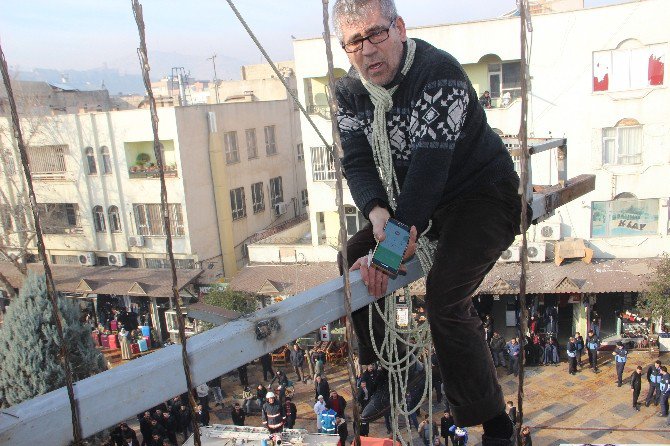 Daha Önce Evine Vinçle Giren Esnaf Bu Defa İntihar Girişiminde Bulundu