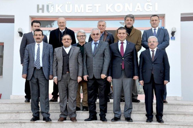 Kaymakam Güney, Samsun’dan Gelen Meslektaşlarını Ağırladı