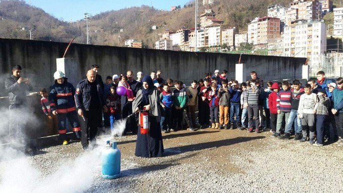 Büyükşehir Belediyesi’den Yangın Ve Kurtarma Eğitimi