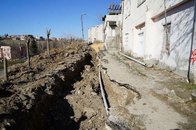 Adıyaman Belediyesi Atatürk Bulvarındaki Çalışmalarına Hız Verdi