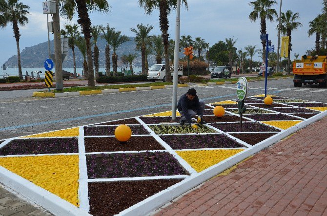 Alanya Bahara Hazırlanıyor