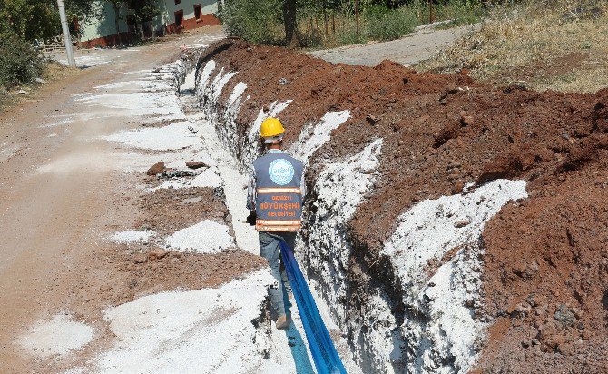 Büyükşehir’den Honaz Yukarıdağdere İçme Suyuna Çözüm