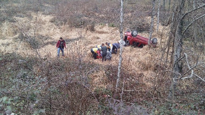 Giresun’da Trafik Kazası: 5 Yaralı