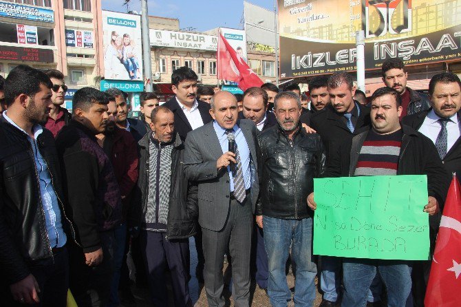 Roketli Saldırılarda Hayatını Kaybedenlerin Yakınları Basın Açıklaması Yaptı