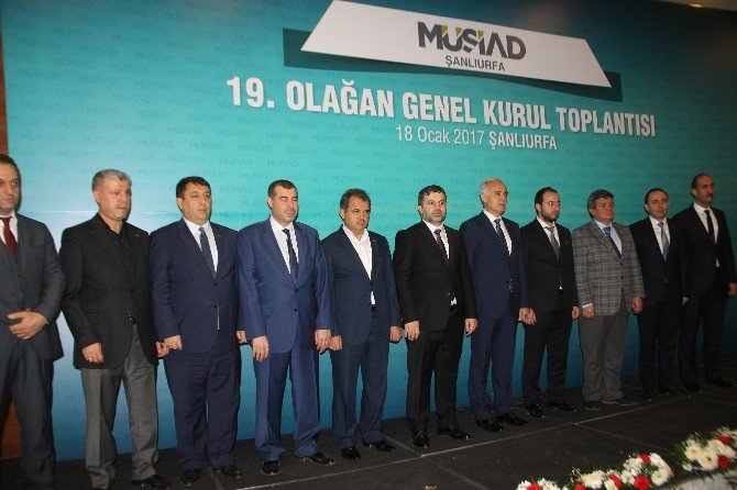 Müsiad Şanlıurfa Şubesinin 19’uncu Kongresi Yapıldı