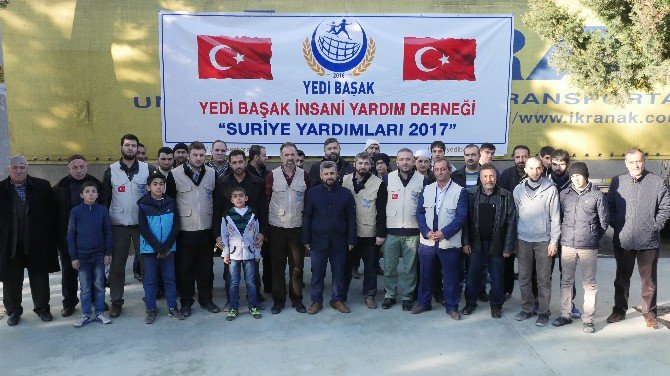 Yedi Başak’tan Suriye’ye İnsani Yardım