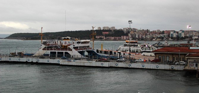 Çanakkale’de Gökçeada Seferlerine Fırtına Engeli