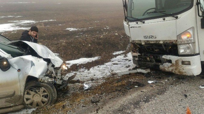 Çorum’da Trafik Kazası: 1 Yaralı