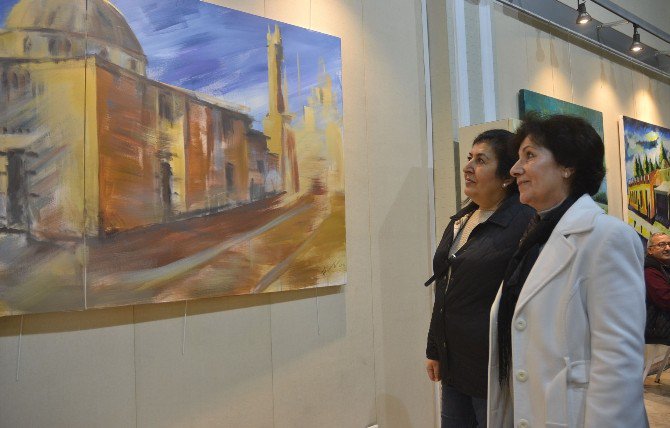 Dünya Ressamlarının Adana’yı Resmettiği Sergi Açıldı