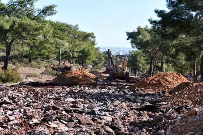 Kepez Kirişçiler Yolu’na 10 Bin Ton Asfalt