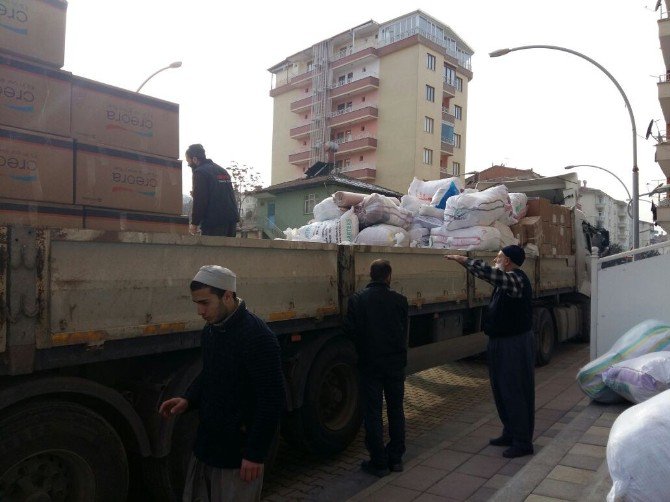 Halep’e Malatya’dan Bir Yardım Eli Daha