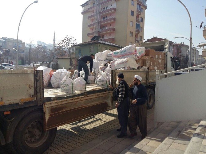 Halep’e Malatya’dan Bir Yardım Eli Daha