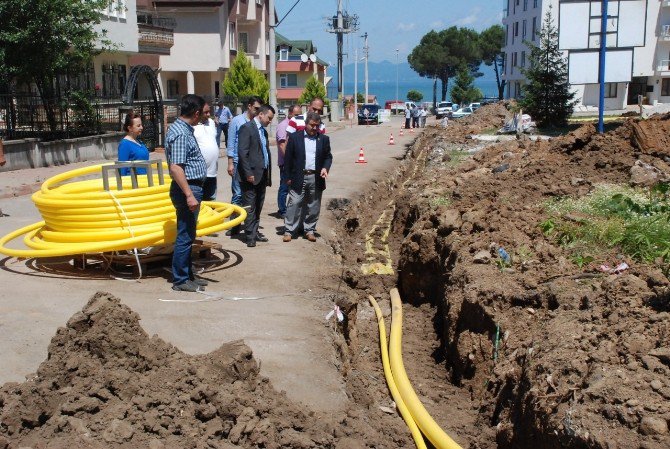 Fatsa’da Mustafa Kemal Paşa Mahallesi’ne Doğalgaz Verildi