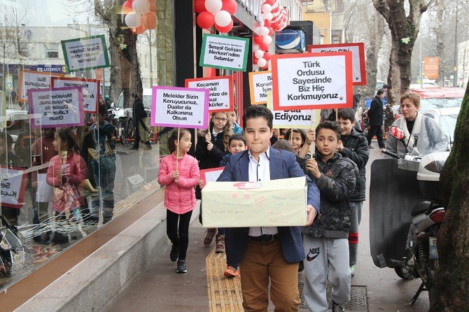 Sakaryalı Çocuklardan El-bab’da Bulunan Askerlere Mektup