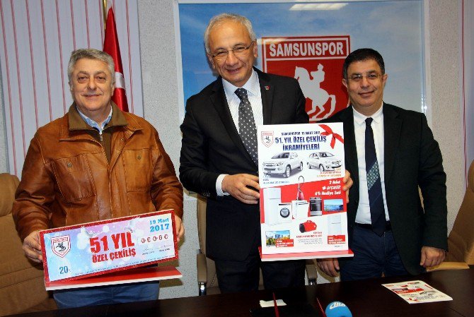 Samsunspor’dan Piyango Çekilişi