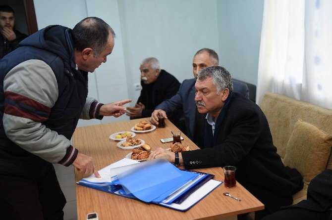 Başkan Karalar’dan Muhtarlara Ziyaret