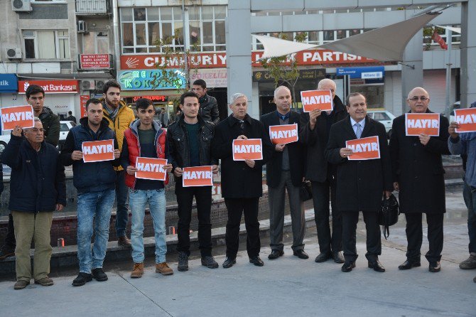 Söke Chp’den Anayasa Eylemi