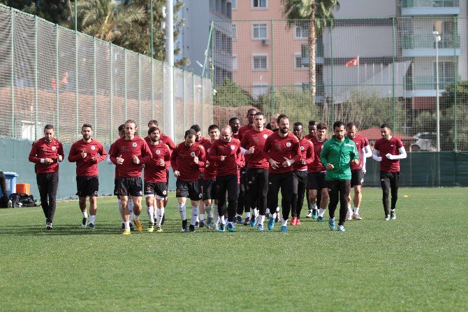 Aytemiz Alanyaspor Beşiktaş Maçı Hazırlıklarını Sürdürdü