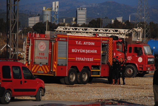 Ortaklar Osb’de Fabrika Yangını