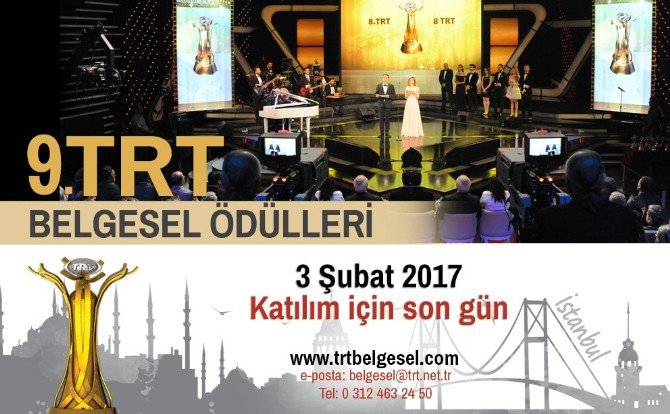 9. Trt Belgesel Ödülleri’ne Başvurular Devam Ediyor