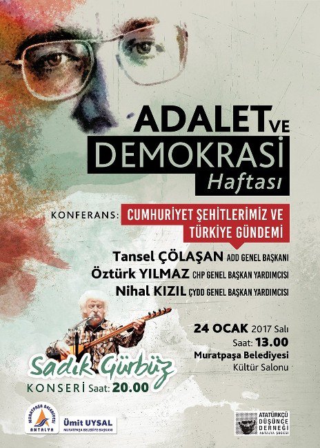 Muratpaşa’da Adalet Ve Demokrasi Haftası Etkinlikleri