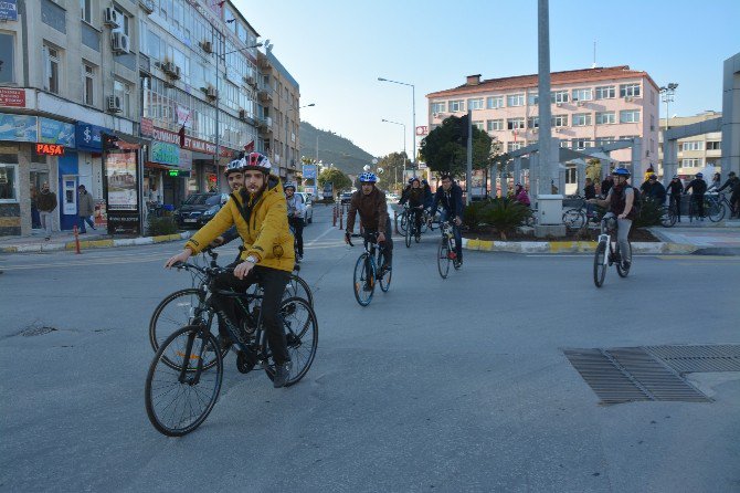 Dört Ülkeden Gençler Sağlık Ve Bisiklet İçin Söke’de Buluştu