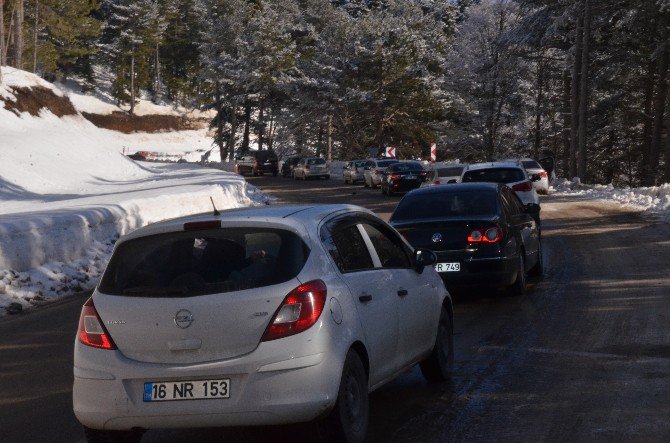 Uludağ’da Sömestr Trafiği