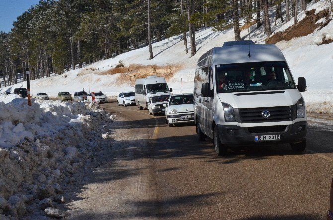 Uludağ’da Sömestr Trafiği