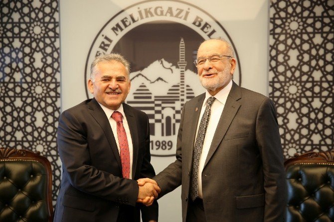 Saadet Partisi Genel Başkanı Temel Karamollaoğlu, Melikgazi’de