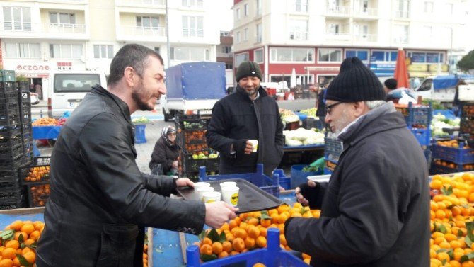 Altınok Ve Ekibinden Esnafa Çorba İkramı