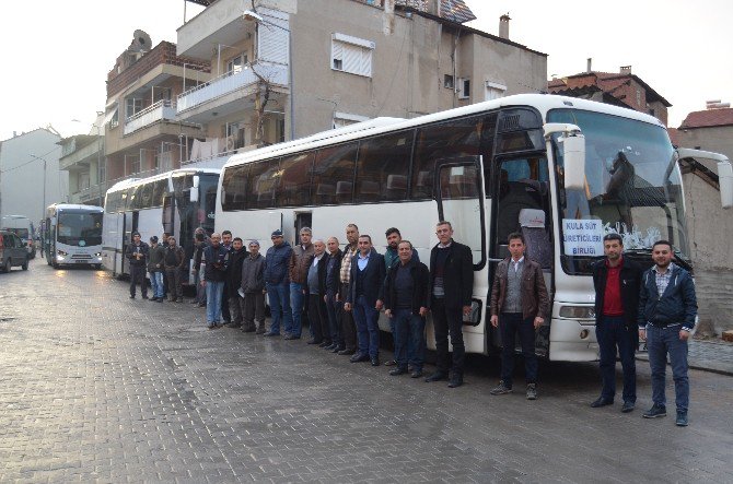 Kulalı Süt Üreticileri İzmir Tarım Fuarını Gezdi